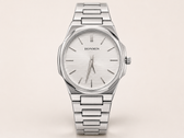 Gurmani Ultra-Thin Sleek Silver Men's Watch
